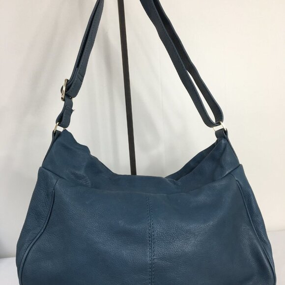 Gustto Deep Teal Shoulder Bag/Crossbody Convertible Purse GREAT Condition - Picture 5 of 13